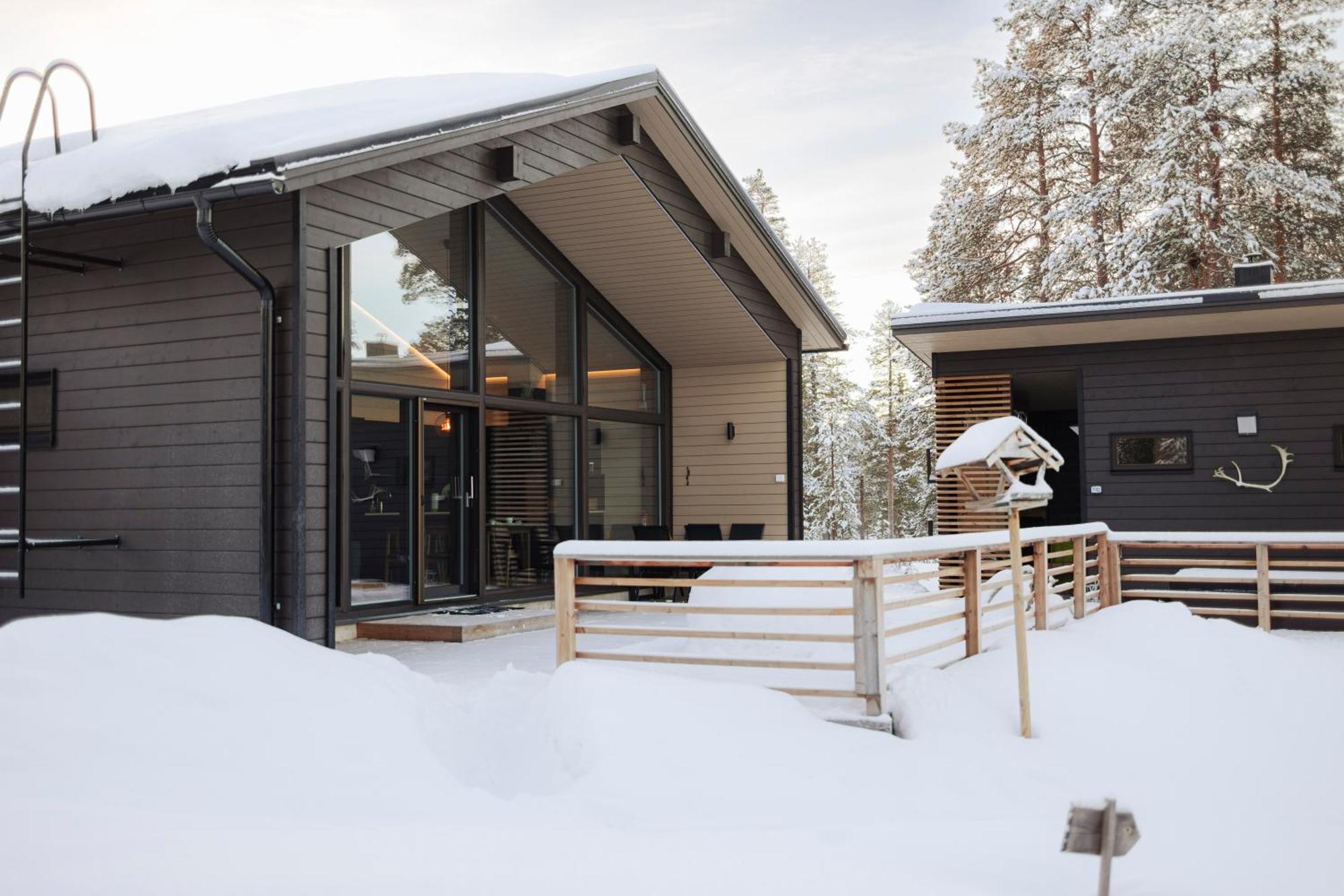 Norlight Cottages Ivalo - Tuli Exterior foto